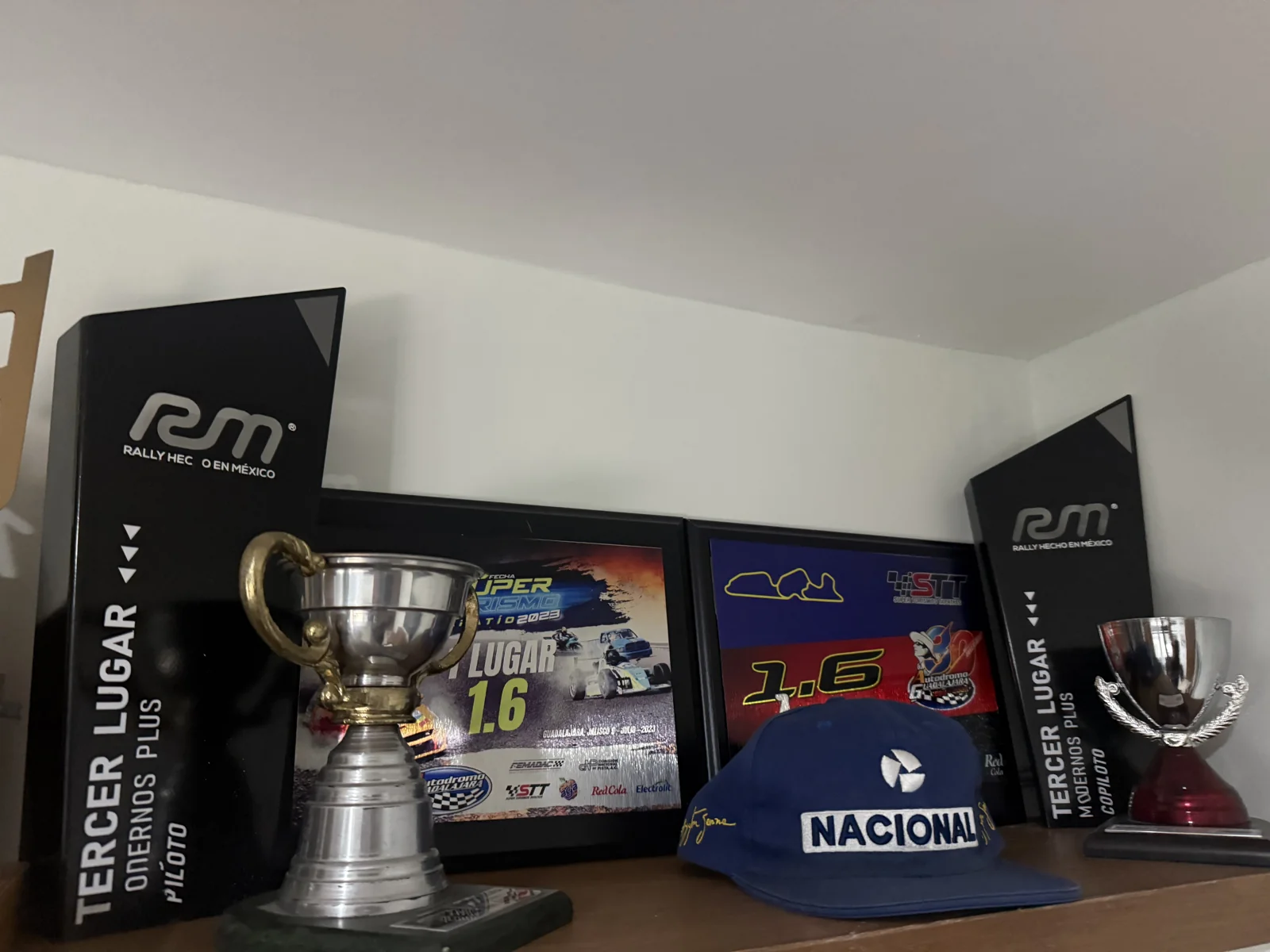 Trofeos de las carreras de Romanov Sainz
